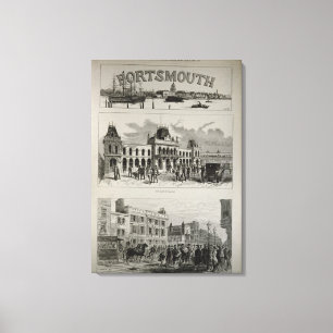 Portsmouth Canvas Afdruk