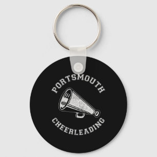 Portsmouth Cheer Vervingste Retro 90's Cheerleader Sleutelhanger