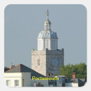 Portsmouth - England Vierkante Sticker