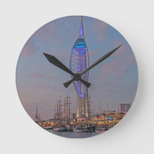 Portsmouth, Hampshire, Engeland Ronde Klok