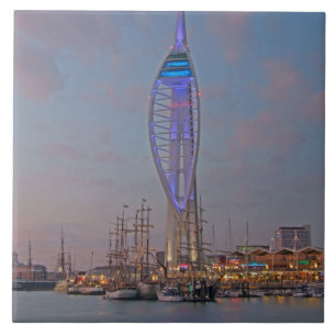 Portsmouth, Hampshire, Engeland Tegeltje