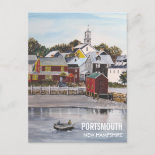 Portsmouth Harbour, New Hampshire Briefkaart