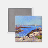 Portsmouth Harbour, NH beeldende kunst, Magneet (Voorkant / Achterkant)