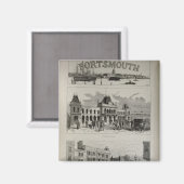 Portsmouth Magneet (Voorkant / Achterkant)