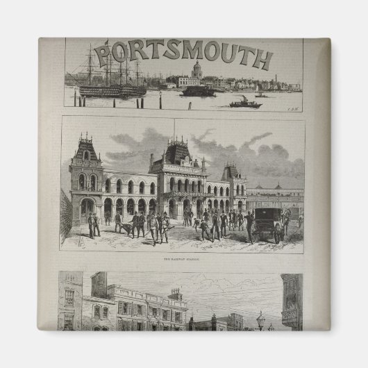 Portsmouth Magneet (Voorkant)