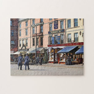 Portsmouth, NH - Congress Street, noordzijde c1907 Legpuzzel