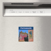 Portsmouth (NH) Magnet Magneet (Insitu (Vaatwasser))