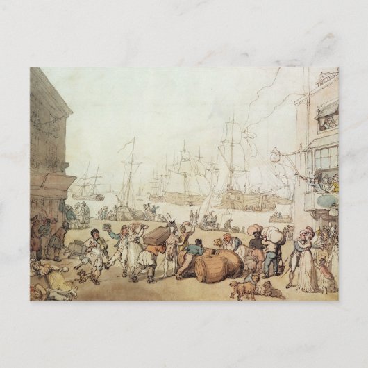 Portsmouth Point, 1811 Briefkaart (Voorkant)