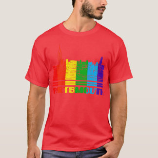 Portsmouth Pride Portsmouth LGBT Gift LGBTQ Suppo T-shirt