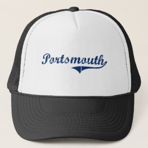 Portsmouth Rhode Island - Classic Design Trucker Pet