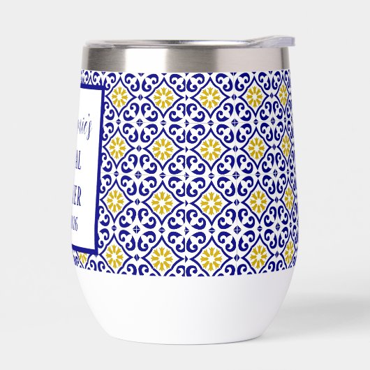 Portugais Carreaux Bleu Méditerranée Douche nuptia (Gauche)