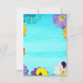 Portugais : Carte de remerciements/Obrigada ! (Dos)