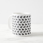 Portugais Water Dog Sketch Design Mug (Devant gauche)