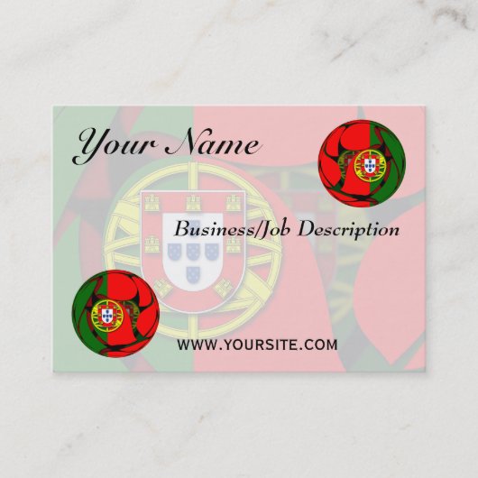 Portugal #1 visitekaartje (Voorkant)