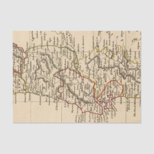 Portugal 7 tissuepapier (Voorkant)