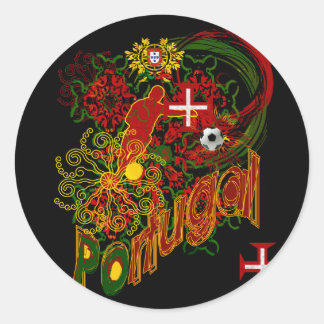 Portugal Adesivos - Preço por 20 Adesivos Ronde Sticker