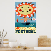 Portugal, affiche Voyage (Cuisine)
