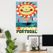 Portugal, affiche Voyage (Bureau à domicile)