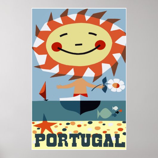Portugal, affiche Voyage (Devant)