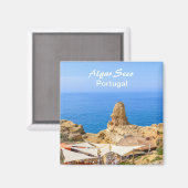Portugal Algarve Algar Seco Souvenir Magnet (Recto/Verso)