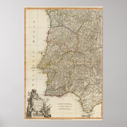 Portugal, Algarve Poster (Voorkant)