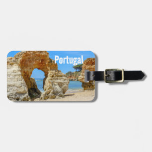 Portugal Algarve Strand en rotsen Bagagelabel