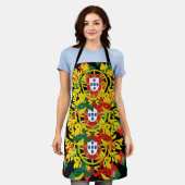 Portugal All-Over Print Schort (Gedragen)