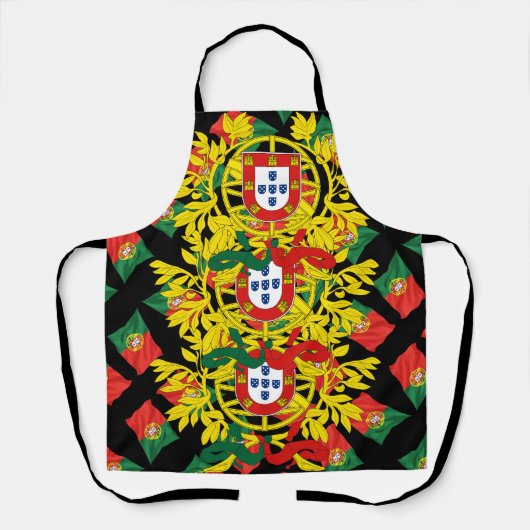 Portugal All-Over Print Schort (Voorkant)