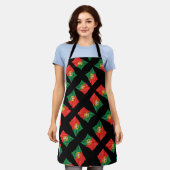 Portugal All-Over Print Schort (Gedragen)