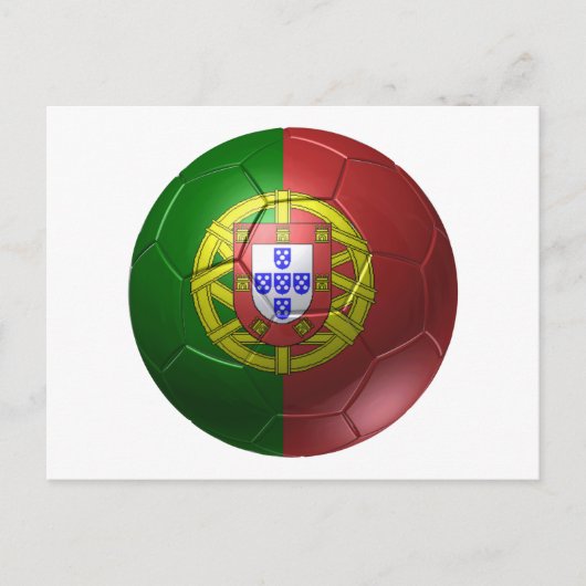 Portugal-Ball Briefkaart (Voorkant)