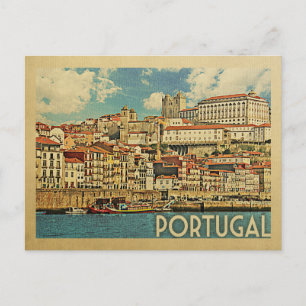 Portugal Briefkaart Vintage Travel