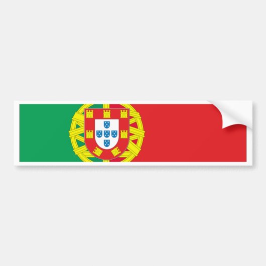 PORTUGAL BUMPERSTICKER (Voorkant)
