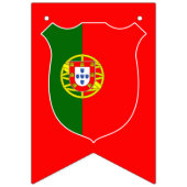 Portugal Drapeau Escutcheon Drapeaux Red Green Bun (Deuxième drapeau)