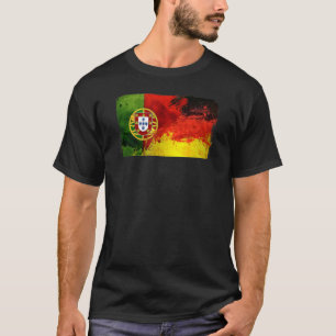 Portugal Duitsland Fusion Football Sport Competiti T-shirt