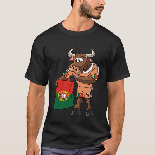 Portugal Fan Taurus T-shirt (Voorkant)