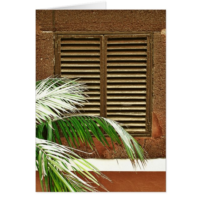 (PORTUGAL) Funchal : Carte fenêtre (Devant)