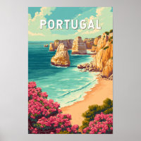 Portugal Illustratie Reis Kunst Vintage