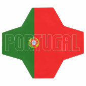 Portugal Inscription Drapeau Rouge Vert Patriotiqu (Plat)