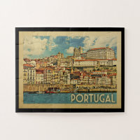 Portugal Jigsaw Puzzle Vintage voyage