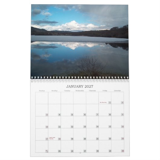 Portugal Kalender (Jan 2027)
