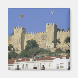 Portugal, Lissabon. Castelo de Sao Jorge. Magneet