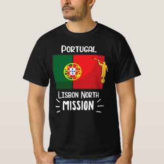 Portugal Lissabon North Mormon LDS-missie T-shirt