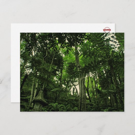 Portugal Madère : Carte postale Canopée Lushness (Devant / Derrière)