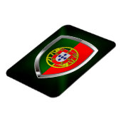 Portugal Metallic Embleem Magneet (Linkerzijde)