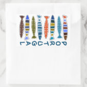 PORTUGAL Motif de poisson autocollants (Sac)