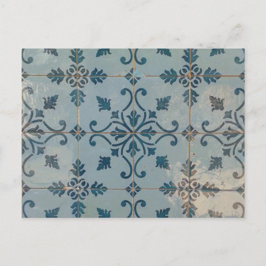 Portugal  mozaïeken briefkaart (Voorkant)