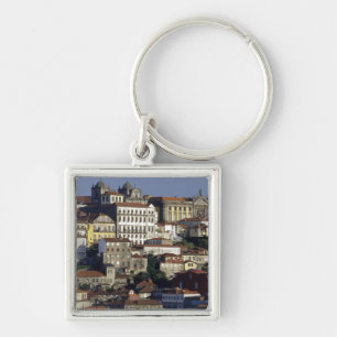Portugal, Oporto (Porto). Historische huizen en Sleutelhanger