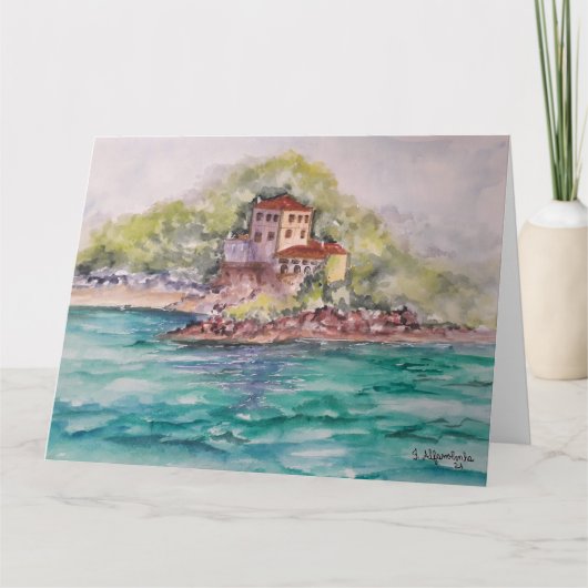 Portugal Palácio da Comenda Setubal Kaart (Voorkant)