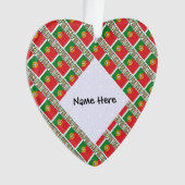 Portugal Portugais Drapeau Carrelé personnalisé (devant)