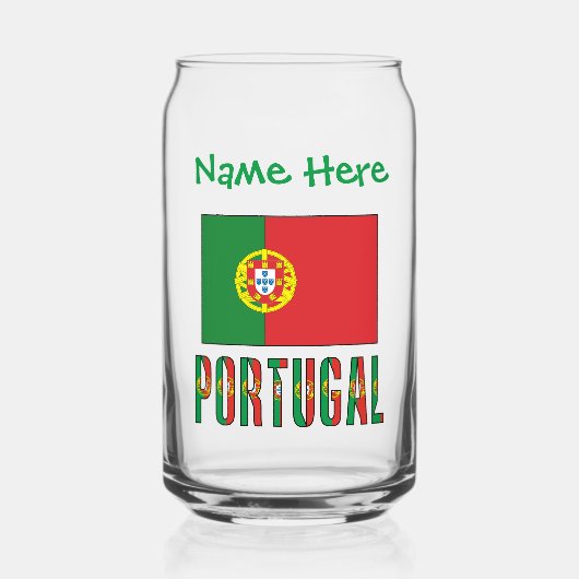 Portugal Portugal Drapeau Vert Personnalisation (Recto)